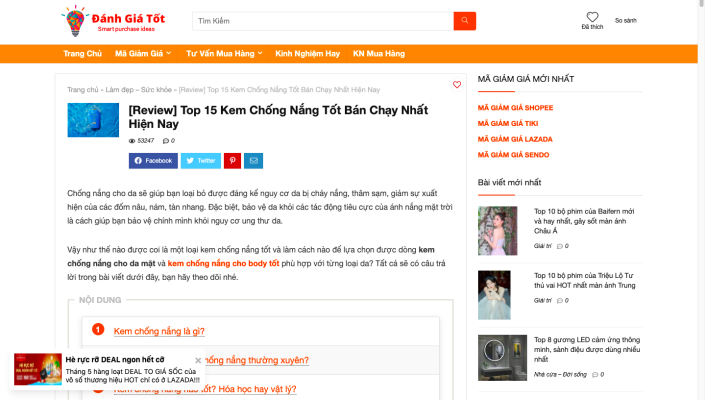 Một yếu tố giúp website phát triển là nội dung chất lượng cao 