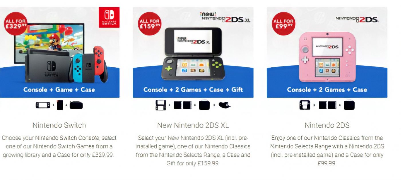 Sản phẩm theo bộ - Nintendo - tâm lý marketing