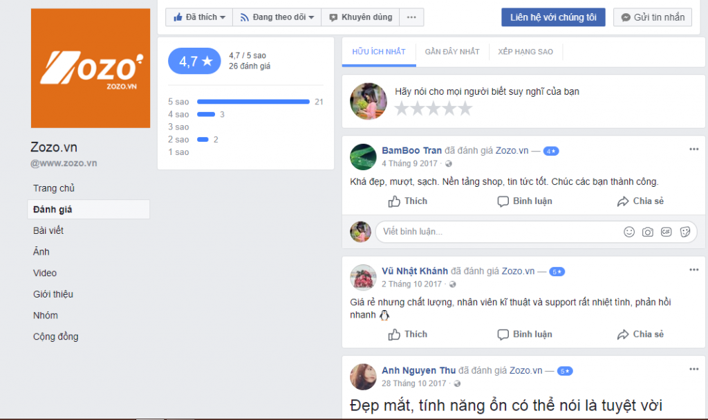 Hiệu ứng lan truyền - Zozo.vn