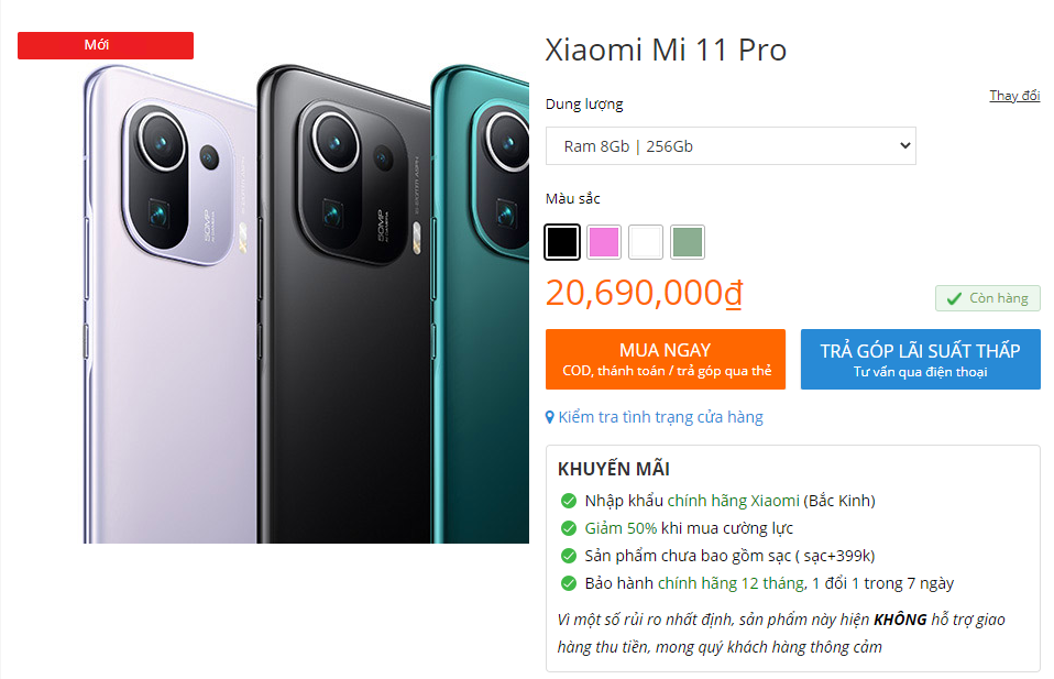 Tính mới lạ - Xiaomi