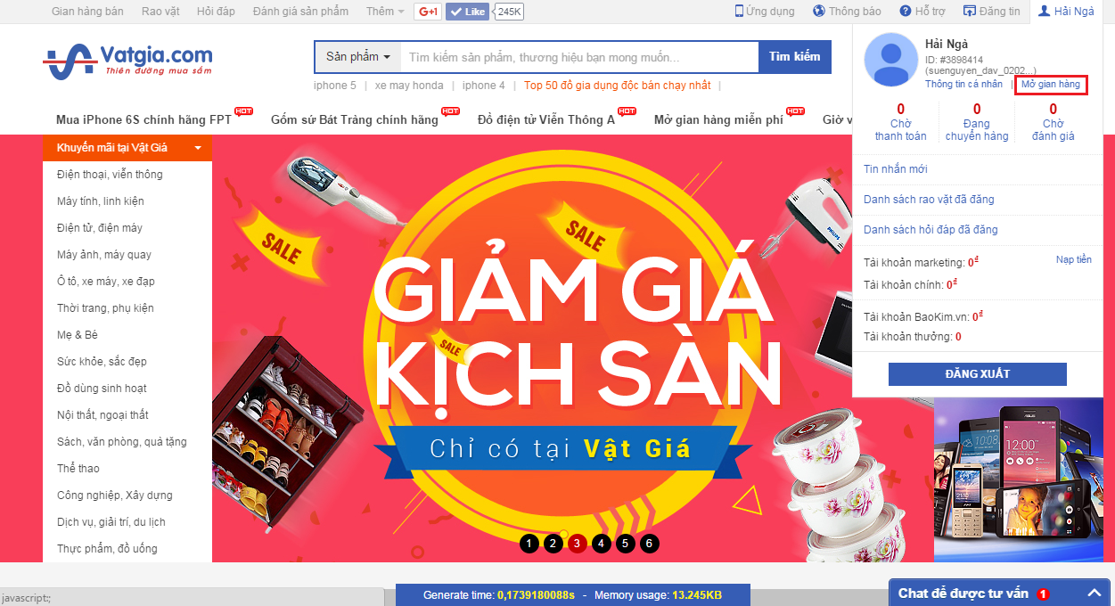 các loại trang web