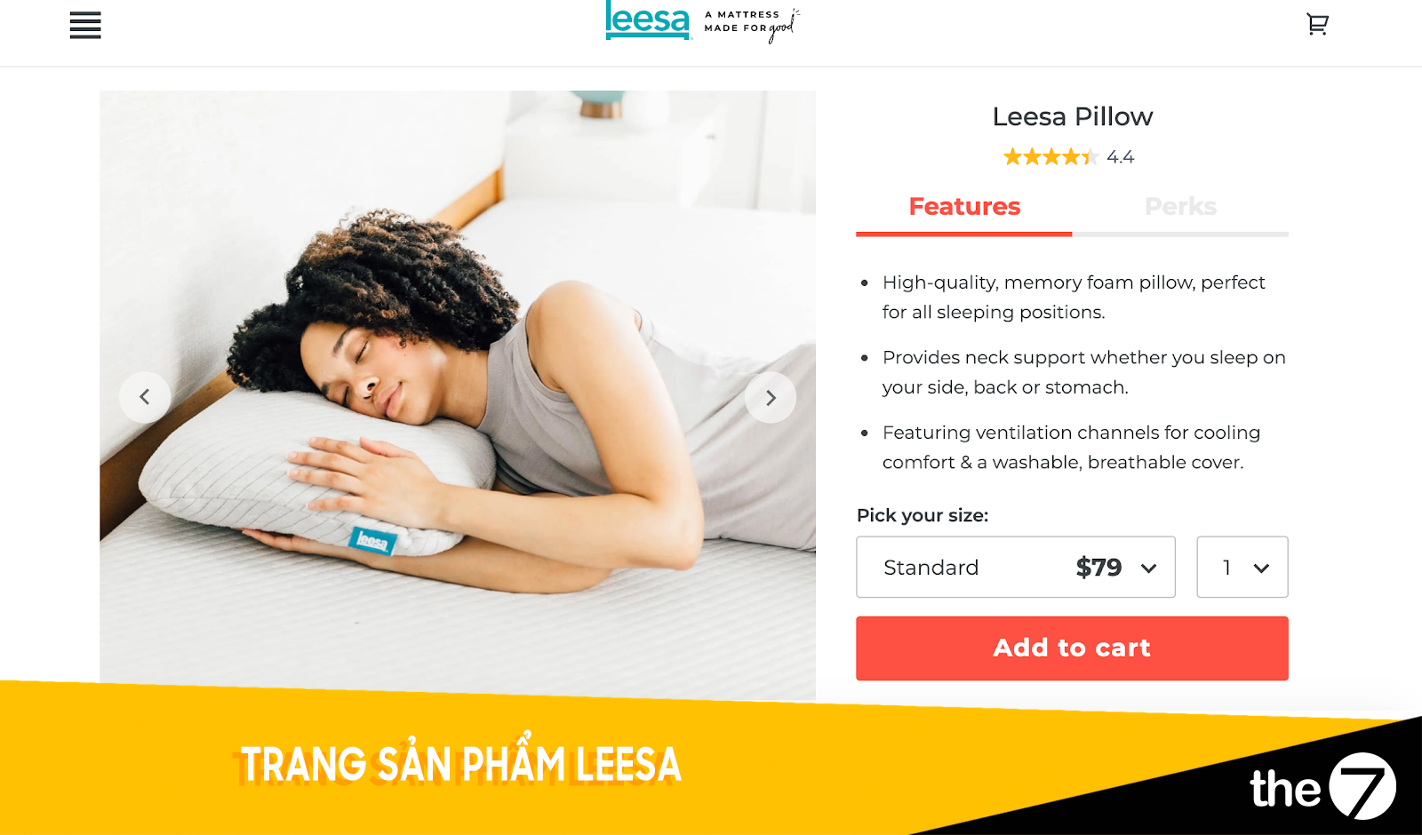 Thiết kế website bán hàng- Lisa