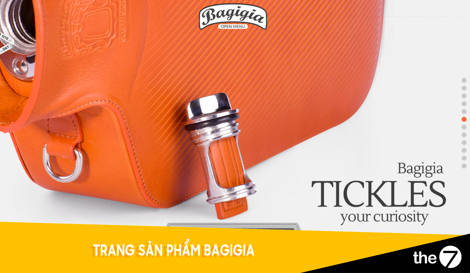 Thiết kế website bán hàng - Trang bán hàng Babagia