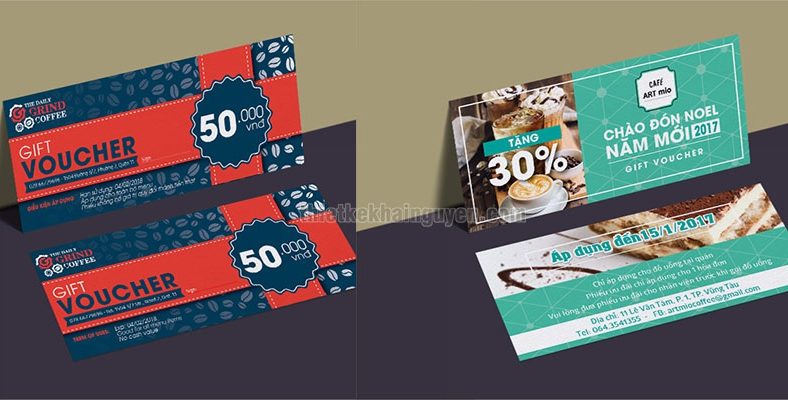 Selling gift vouchers