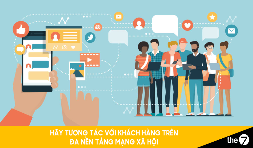 Engaging with customers across multiple social media platforms