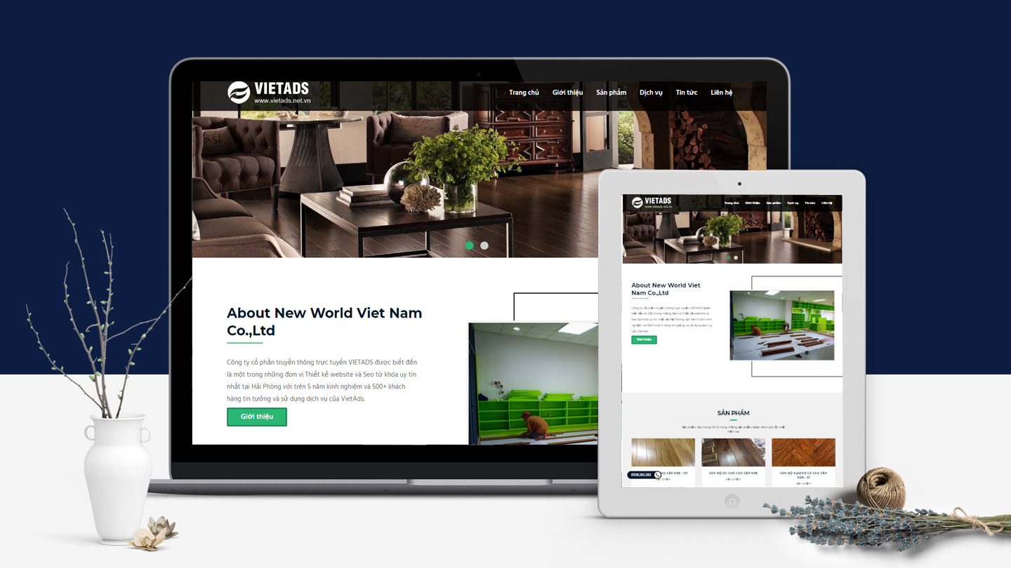 các bước thiết kế website