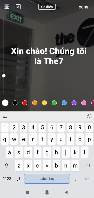 Bạn có thể tùy chỉnh chữ của Video