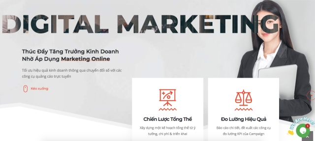 công ty dịch vụ marketing online