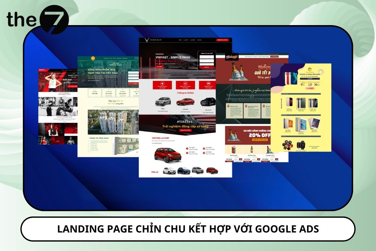Landing page chứa nội dung bán hàng chỉn chu