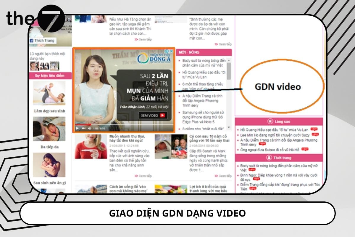 Giao diện dạng video