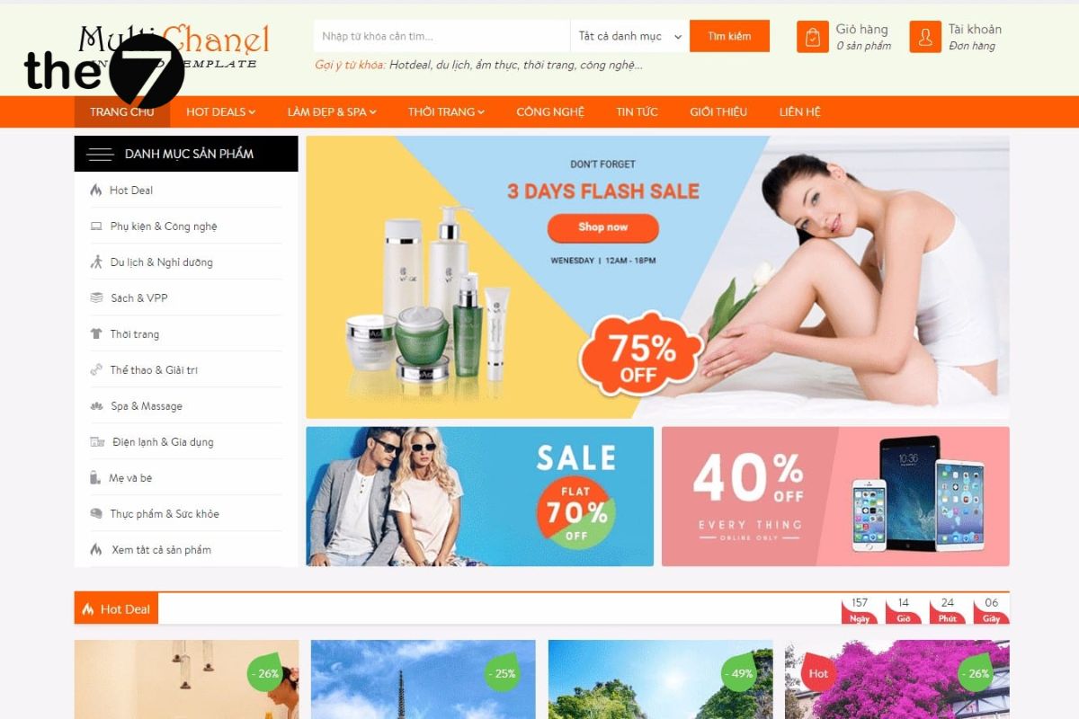 Địa điểm phân phối sản phẩm có thể tại cửa hàng hoặc trang web, ứng dụng bán hàng,...