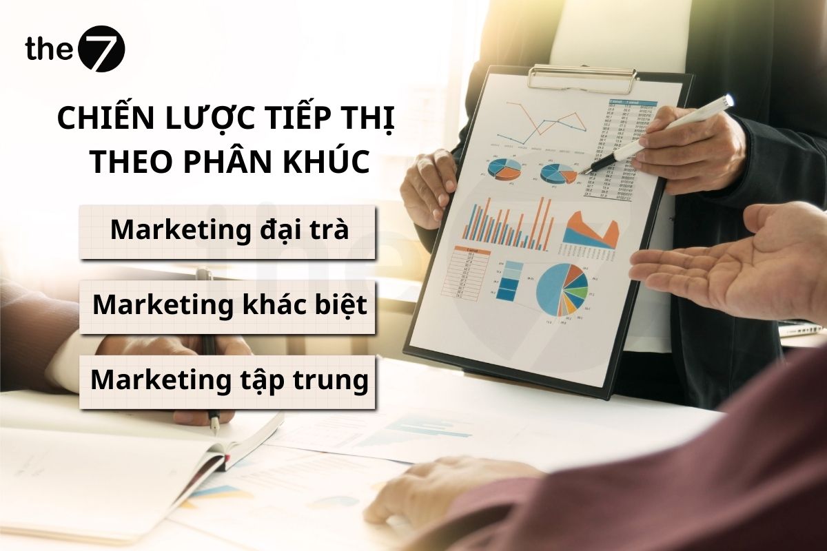 3 chiến lược trong chiến lược tiếp thị theo phân khúc