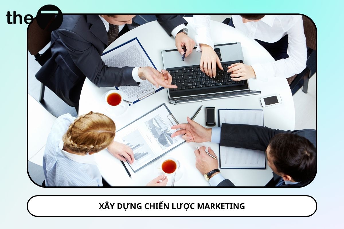 Tiến hành xây dựng chiến lược Marketing