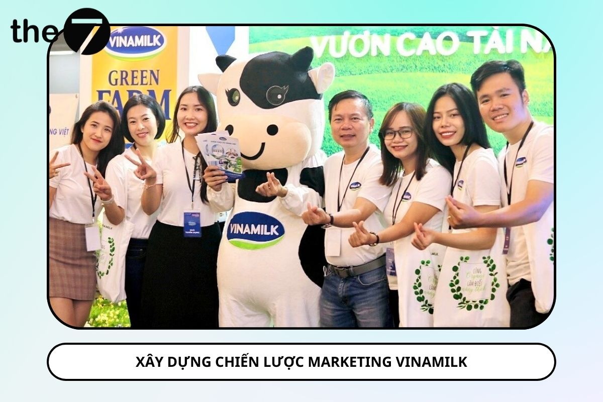 Vinamilk đã áp dụng mô hình Marketing Mix 4P để xây dựng chiến lược Marketing cho riêng mình