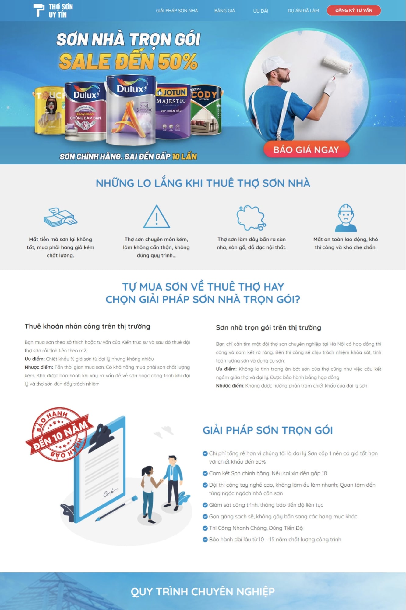 landing page là gì