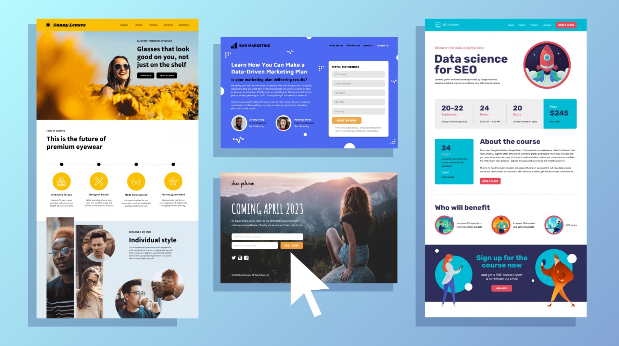 landing page là gì