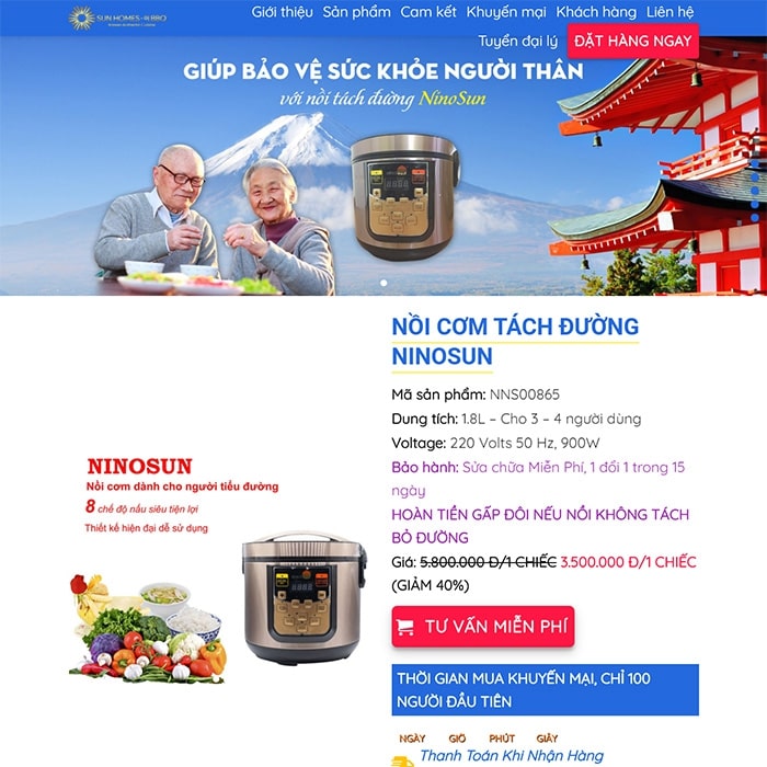 landing page là gì