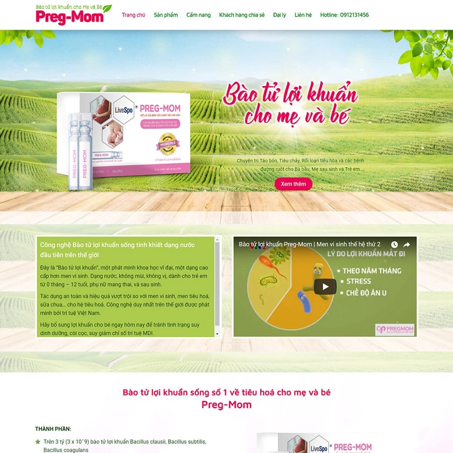 landing page là gì