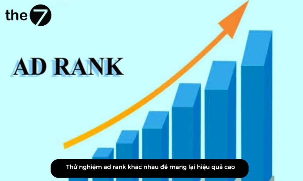 Phương pháp tối ưu hóa quảng cáo Google Adwords hiệu quả – Thử nghiệm ad rank khác nhau