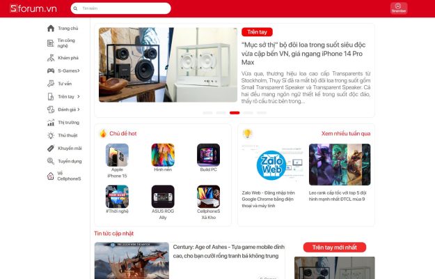 Trang Blog của CellphoneS