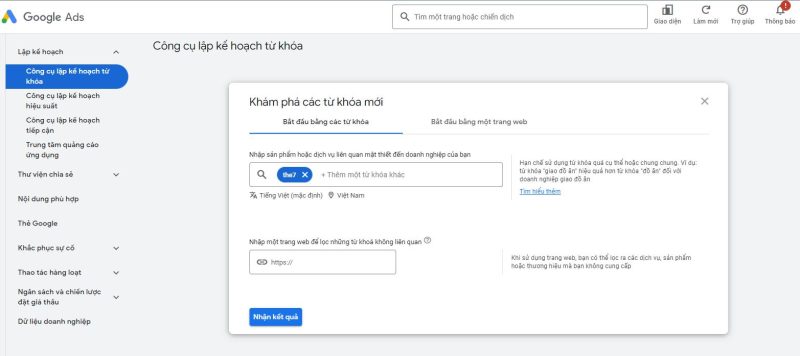 Nghiên cứu từ khoá