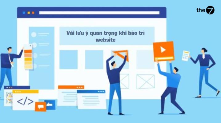Lưu ý quan trọng khi bảo trì website