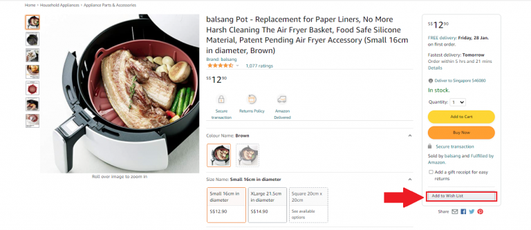 Tính năng thêm vào giỏ hàng