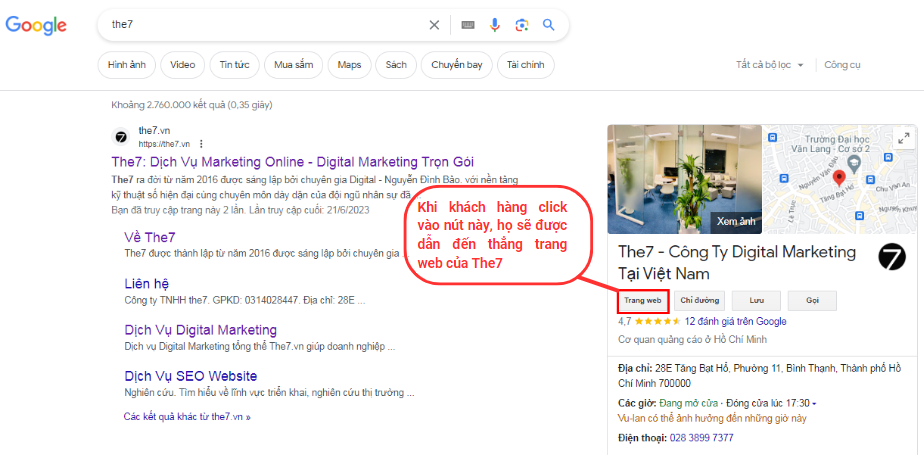 Lưu lượng truy cập trực tiếp đến trang web của bạn