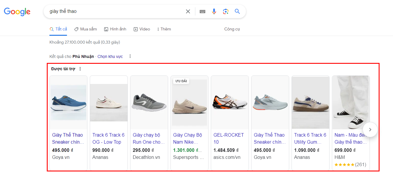 Shopping (quảng cáo mua sắm)