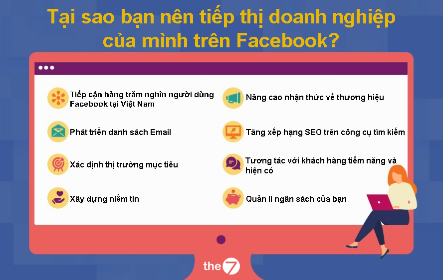 Tại sao bạn nên tiếp thị doanh nghiệp của mình trên Facebook?