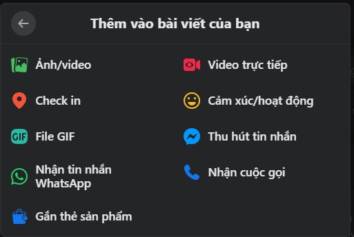Facebook Messenger nút thu hút tin nhắn