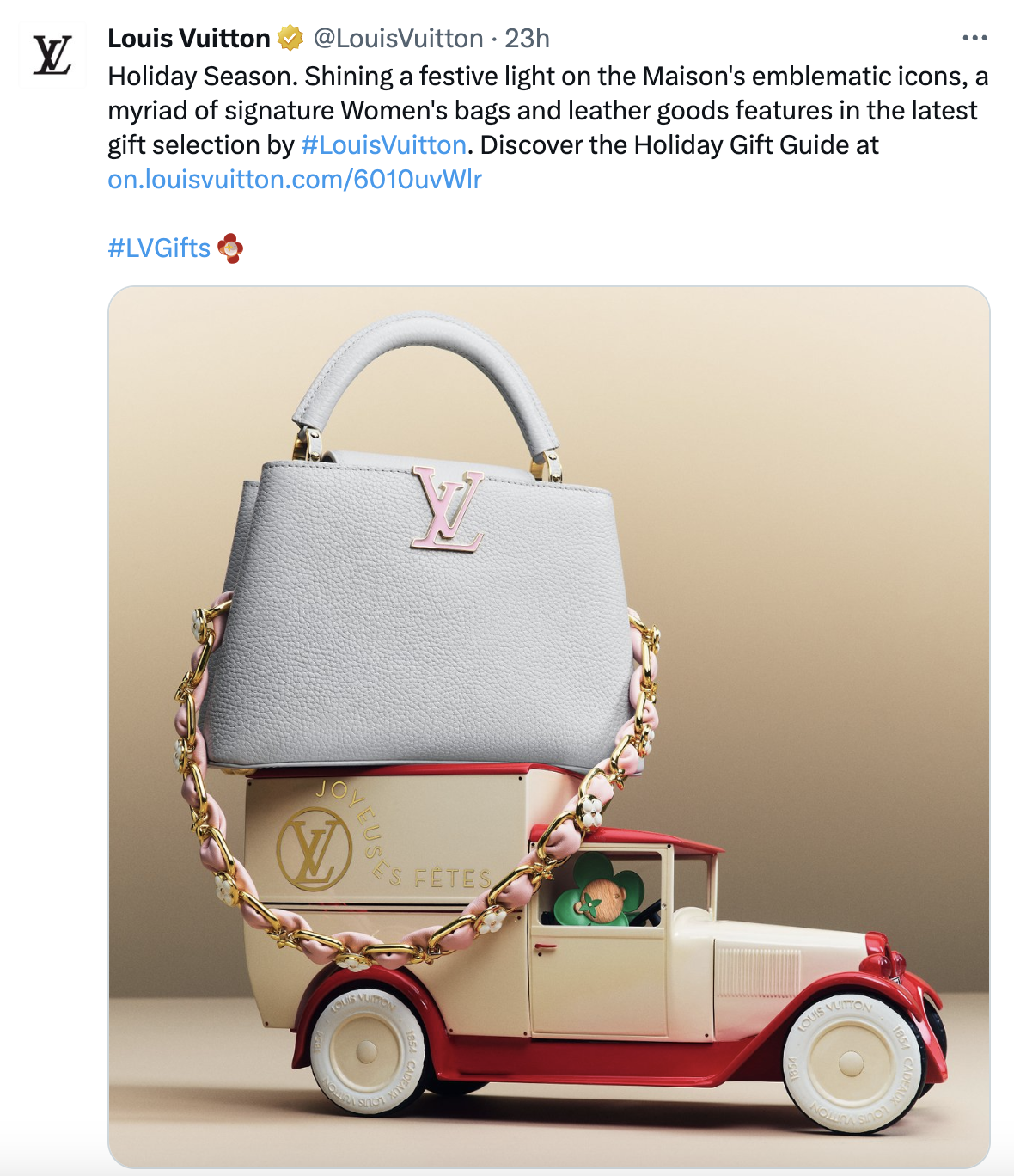 Louis Vuitton trên X
