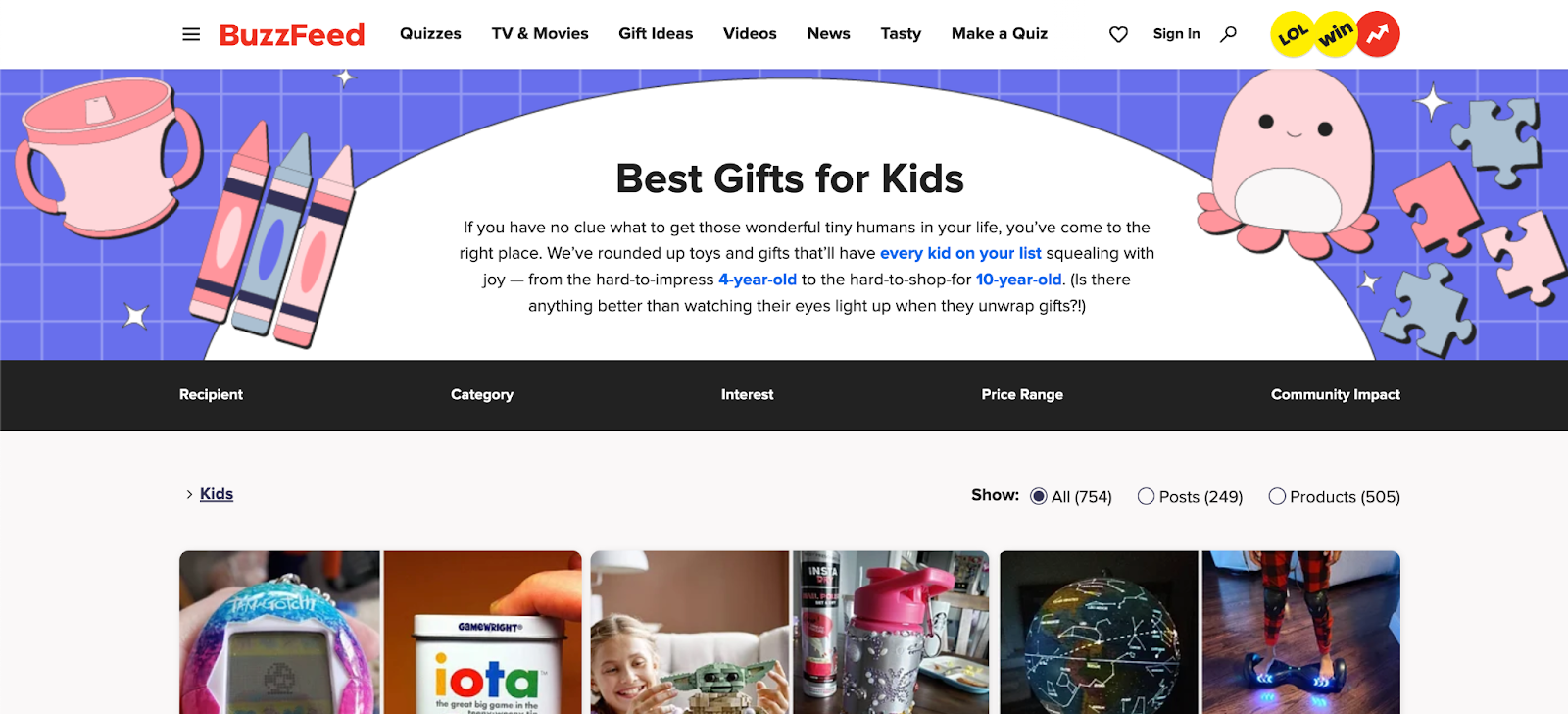 Tạo hướng dẫn quà tặng