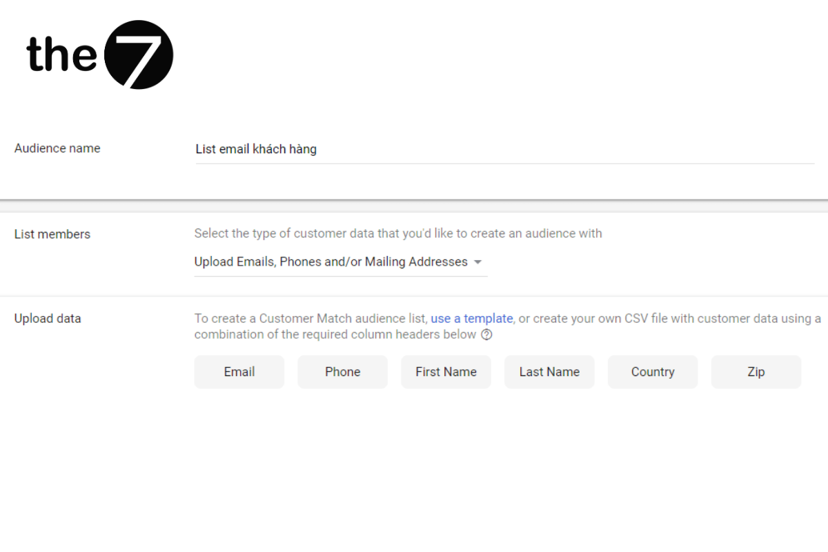 Target mục tiêu đến tệp khách hàng