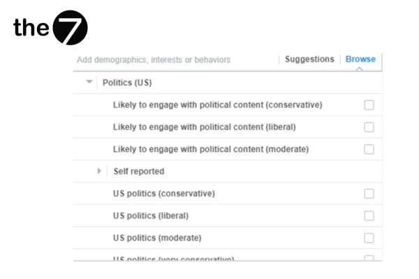 Target đối tượng theo quan điểm chính trị