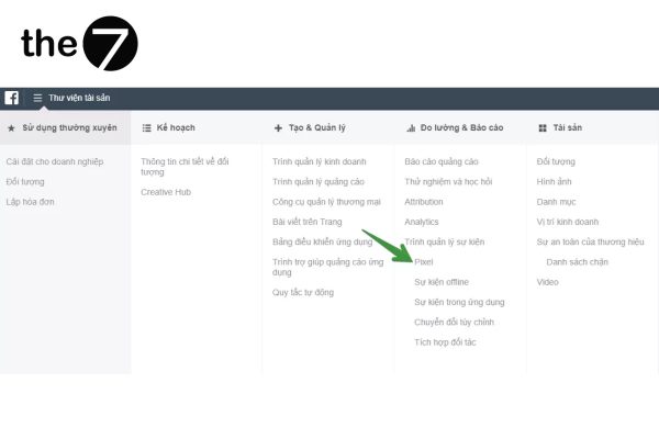 Sử dụng Pixel Facebook