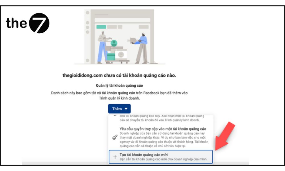 Tạo tài khoản như hướng dẫn bên dưới