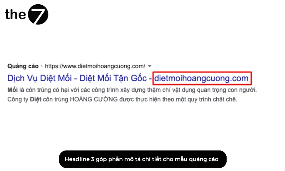 Viết tiêu đề mẫu quảng cáo Google Ads
