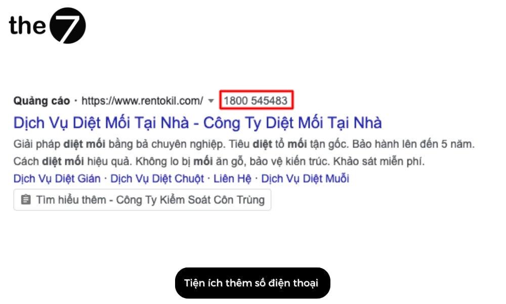 thêm số điện thoại