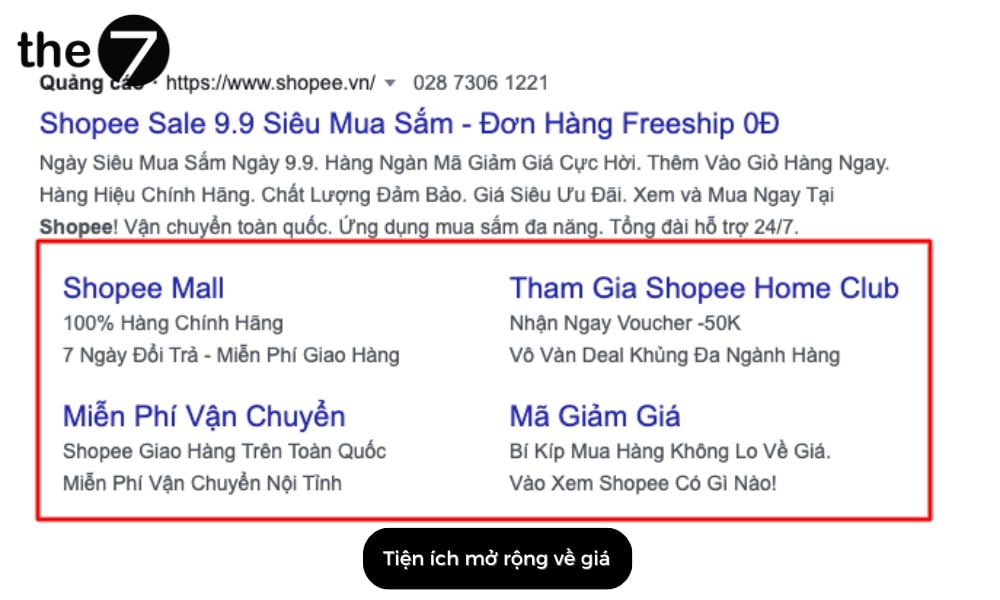 Thêm các tiện ích mở rộng