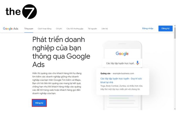 Tạo quảng cáo Google Ads