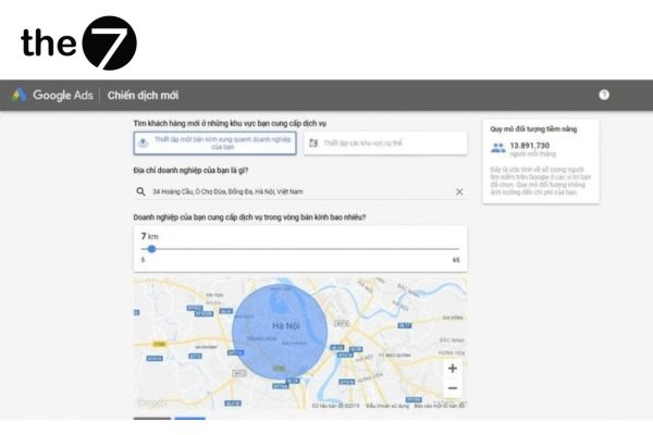 Vị trí trong Google Maps