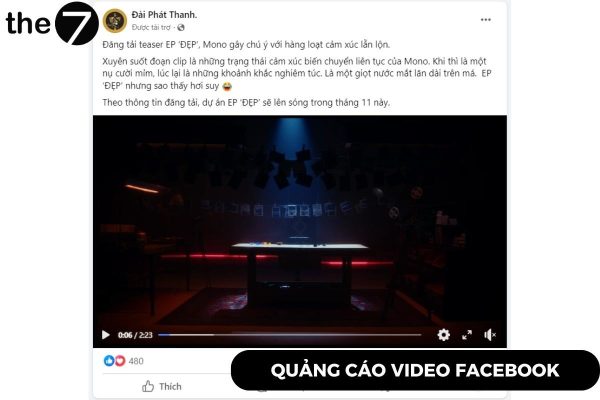 Quảng cáo video Facebook