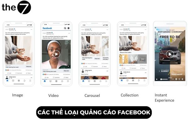 Thể loại quảng cáo trên facebook