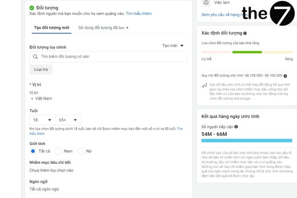 Xác định đối tượng khách hàng 