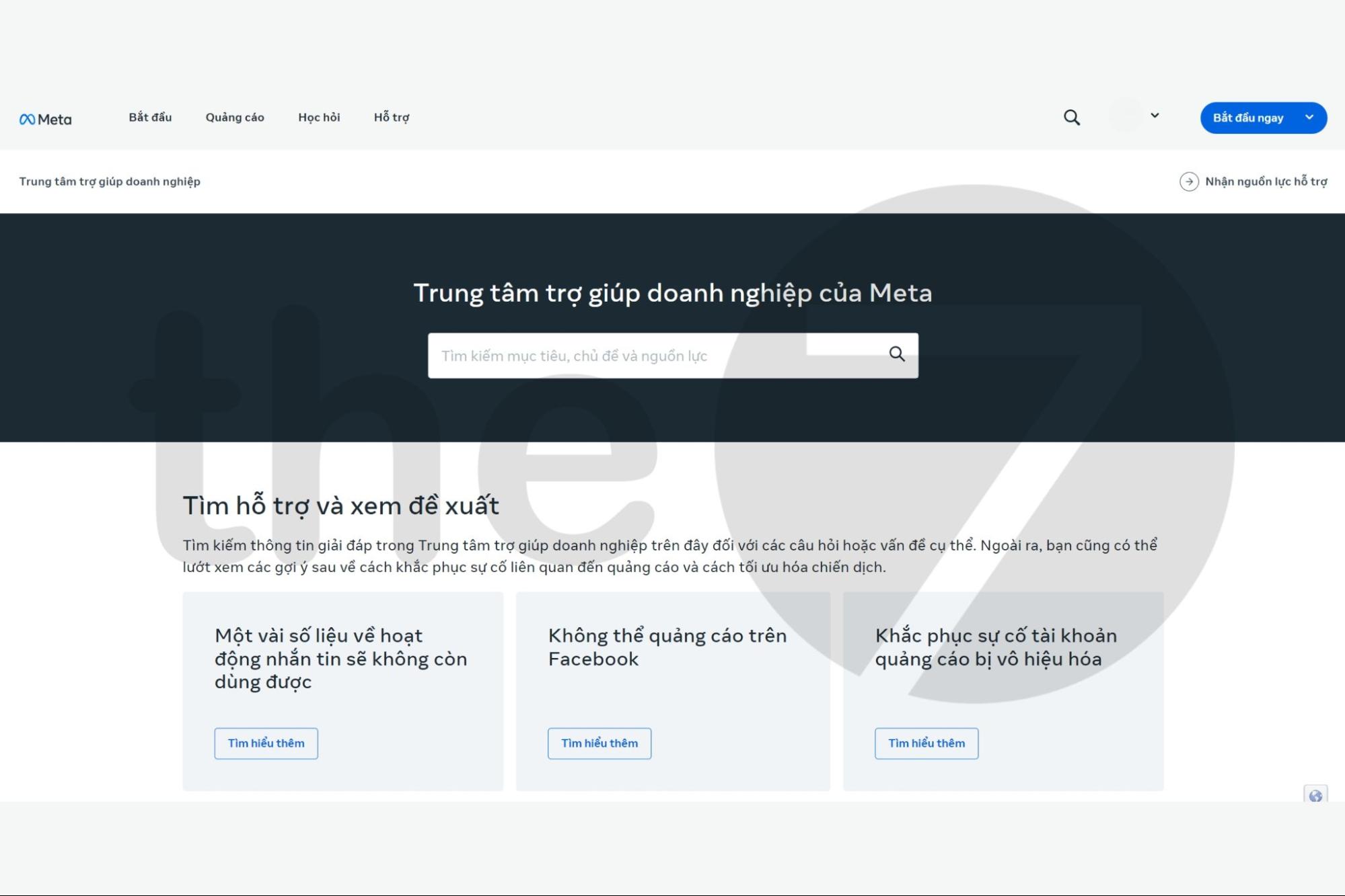 Khôi phục tài khoản quảng cáo bị gắn cờ bằng Trung tâm trợ giúp Facebook Business