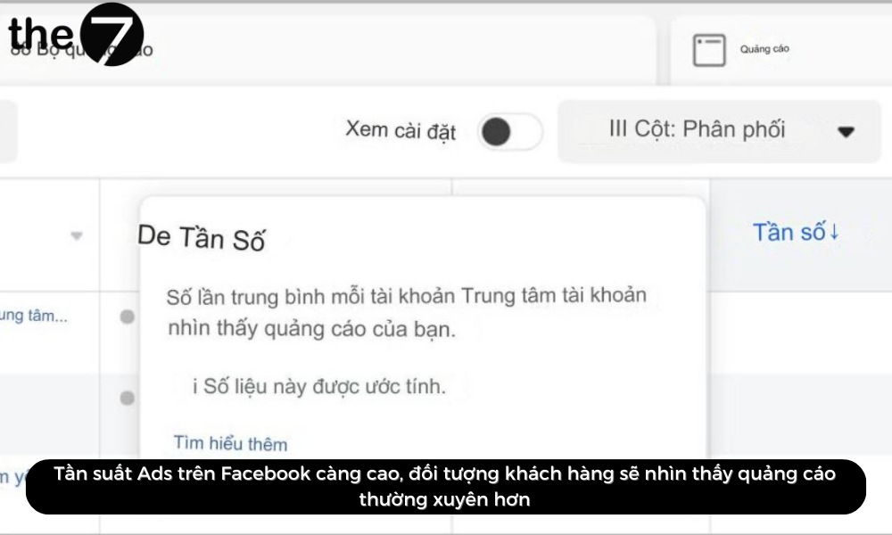 Kiểm tra tần suất quảng cáo