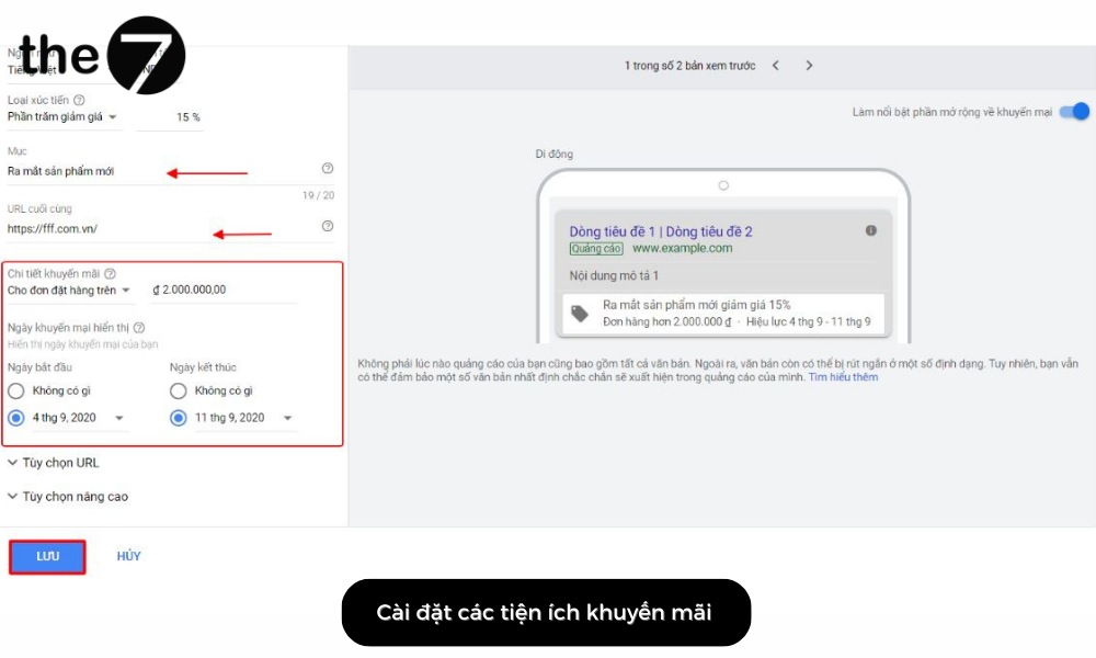 Điền thông tin về ngôn ngữ