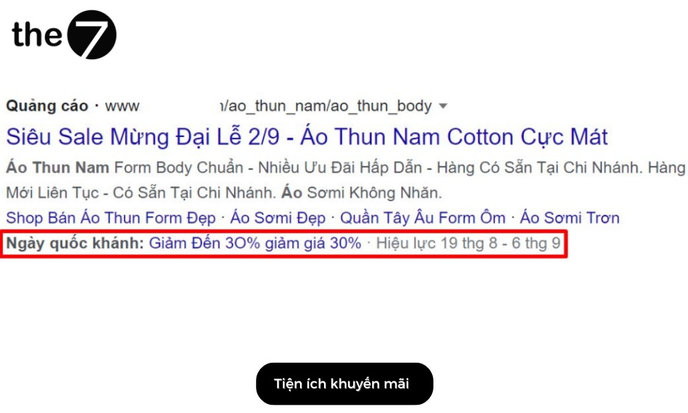 Tiện ích khuyến mãi