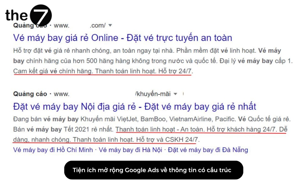 Tiện ích mở rộng thông tin có cấu trúc